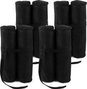 Závažia na nohy party stanu, 4 ks, čierna Kingsleeve