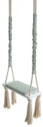 Interierová hojdačka  BabySteps WoodSwing Sky Gray