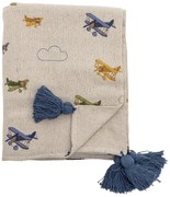 Krémová detská deka 130x160 cm Plane – Bloomingville Mini