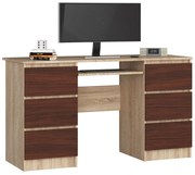 PC stolík Behati  (dub sonoma + wenge). Vlastná spoľahlivá doprava až k Vám domov. 1069462