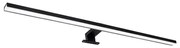 Polux LED Kúpeľňové osvetlenie zrkadla SAMOS LED/15W/230V 4000K 90 cm IP44 čierna 328601