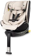 Autosedačka Lumi i-Size 40-150 cm, Isofix, 360 °, rastová, od 0m + do 12 rokov - béžová