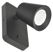 Nástenné bodové svietidlo TRELO 1xGU10/30W/230V čierna