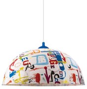 Prezent 74200 - Detský luster na lanku GRAFFITI 1xE27/60W/230V