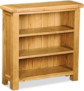 Nízka dubová knihovníčka, 85x35x90 cm