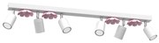 Luminex Bodové svietidlo FLOWER 6xGU10/8W/230V biela LU3879