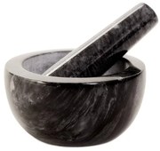 Mažiar MARBLE mramorový, čierny ALL 854199