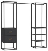 Otvorená šatníková skriňa RGR003B56