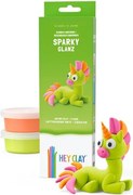 Hey Clay jednorožec zelený – Vytvorte si roztomilú figúrku