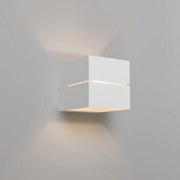 Moderná nástenná lampa biela 9,7 cm - Transfer Groove