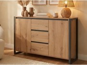 Komoda so zásuvkami Denver, dub artisan/antracit%