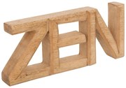 Dekoračná soška Zen, 10x23x3 cm, béžová