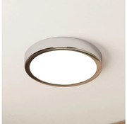 Eglo 900641 - LED kúpeľňové stropné svietidlo FUEVA LED/17W/230V IP44 chróm