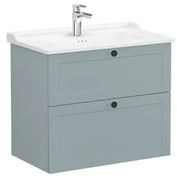 Vitra Root kúpeľňová skrinka s umývadlom 80x67x46 cm zelená mat ROOTC80GINTC