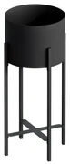 Kovový stojan na kvety GED-026, Mono black