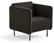 Kreslo CLEAR, látka, hnedá