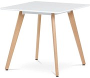 Autronic BONTEC Jedálenský stôl 80x80cm, mdf DT-312 WT Farba: Biela