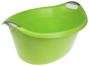 Oválna zelená vaňová misa 40l
