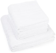 Profod Sada uterákov a osušiek Classic biela, 4 ks 50 x 100 cm, 2 ks 70 x 140 cm, 4 ks 50 x 100 cm, 2 ks 70 x 140 cm