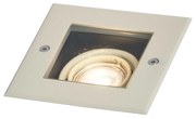 Moderný zemný reflektor béžový GU10 50mm nastaviteľný IP65 - Oneon