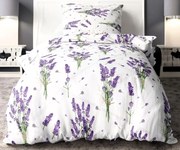 Obliečky Levandula Krep 70×90 140x200 cm