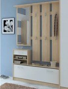 Predsieňová stena Vincent, dub sonoma/biela%