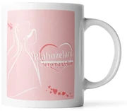 Sablio Hrnček Blahoželáme novomanželom - 200 ml - espresso