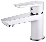 Cersanit Mille - umývadlová batéria, biela-chrómová, S951-047