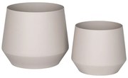 Kovové obaly na kvetináče v súprave 2 ks ø 25 cm Trofa – House Nordic