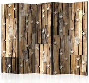 Artgeist Paraván - Wooden Constellation II [Room Dividers]