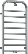 Deante Silia, kúpeľňový radiátor 500x850 mm, 335W, brúsená oceľ, DEA-AGI_FG31
