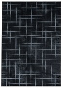 Kusový koberec Costa 3521 black, 120x170, čierna, chodba / predsieň, Ayyildiz