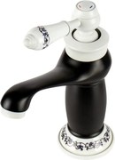 Izmir Black &amp; White retro umývadlová batéria