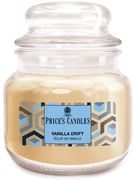 Price´s Price's MINI vonná svíčka ve skle Vanilla Drift - hoření 30h