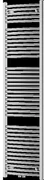 Mexen Ares kúpeľňový radiátor 1800 x 500 mm, 647 W, chróm - W102-1800-500-00-01