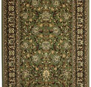 Weltom, Behúň na mieru Samira New 12003-023 green, šíre 80 cm, zelená, chodba / predsieň