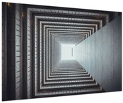 Obraz - Pohľad zvnútra budovy (90x60 cm)