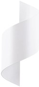 Nástenné svietidlo Talassa, 1x biele kovové tienidlo