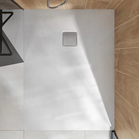VILLEROY &amp; BOCH Planeo obdĺžniková sprchová vanička akrylátová, s technológiou RockLite, štandardný model, protišmyk (A), 1000 x 900 x 40 mm, biela alpská, UDA1090PLA2V-01