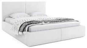 Čalúnená posteľ HILTON 120x200 cm Biela
