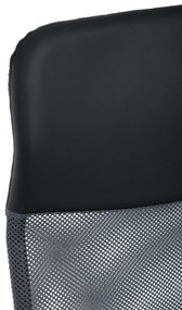 Autronic KA-E305 GREY Kancelárska stolička