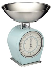 Modrá kuchynská váha Kitchen Craft Living Nostalgia, nosnosť 4 kg