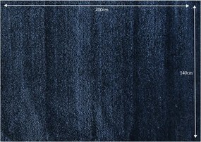 Koberec Aruna 140x200 cm - tyrkysová
