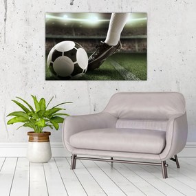 Obraz - Futbalová lopta (90x60 cm)