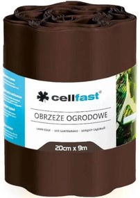 Záhradný obrubník hnedý 20cmx9m 30-013