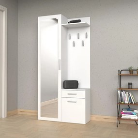 Predsieňový nábytok Duo Biely Mat