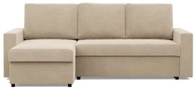 Rohová rozkladacia sedačka NEO Poso béžová