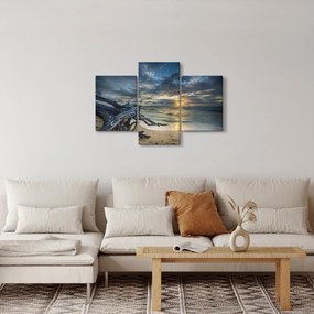 Obraz mora pri západe slnka (90x60 cm)