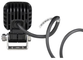 LED Bodové svietidlo pre automobil BLACK LED/10W/10-30V IP69 5700K hranatý