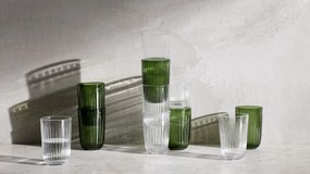 KÄHLER Pohár na vodu Hammershøi Green 370 ml – set 4 ks